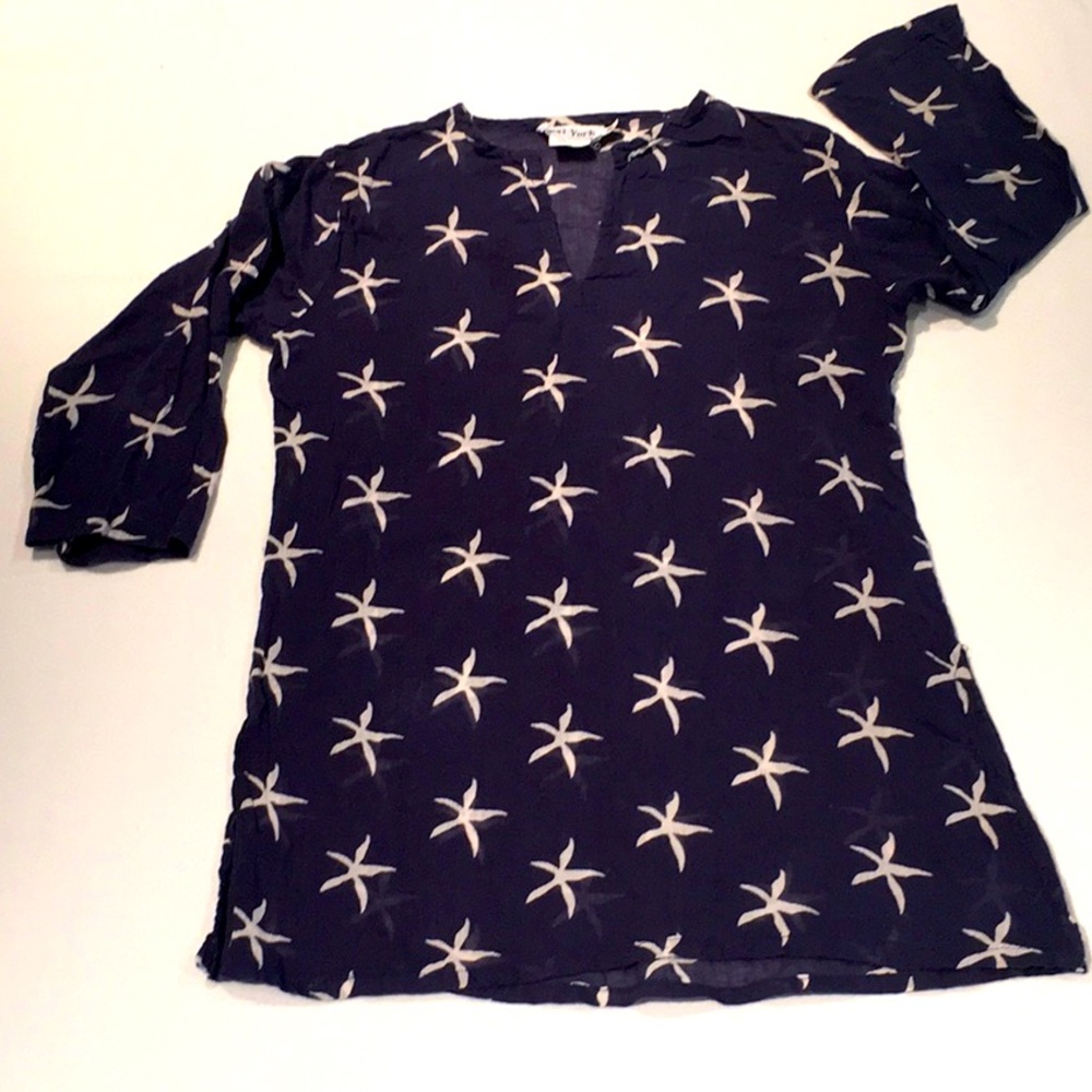 Lexi York Cover-Up Long Sleeves Lightweight Cotton